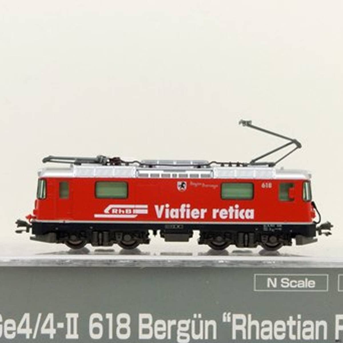 Amazon | Nゲージ アルプスの機関車 Ge4/4-II RhBロゴ 鉄道模型 電気